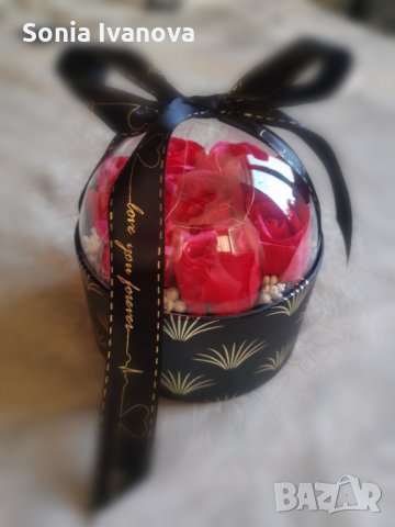 Подарък за специален повод. Нежни ароматни рози, снимка 8 - Подаръци за жени - 35918554