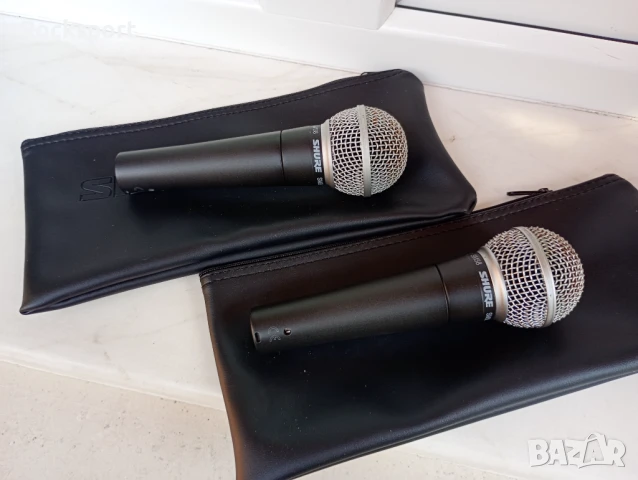 Shure SM58 LC Microfon * Два броя, снимка 4 - Други - 50929276