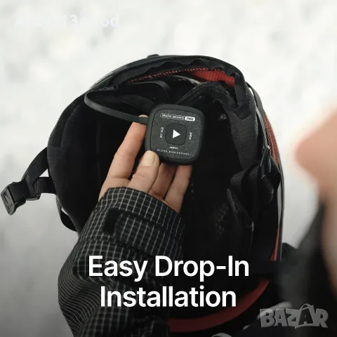 Bluetooth високоговорители за ски каска ALECK Snow Series Pro – 18 ч., микрофон, снимка 10 - Зимни спортове - 55950877