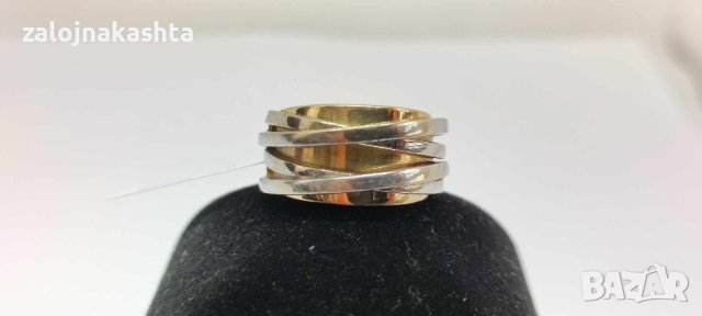 Златен пръстен-10,60гр/14кр, снимка 2 - Пръстени - 42099371