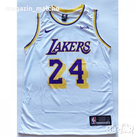 Мъжки Баскетболен Потник – NBA LOS ANGELES LAKERS KOBE BRYANT 24; размери: L, XL и 2XL