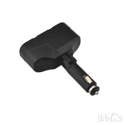Разклонител за запалка с 2 гнезда и 2 USB порта 100W, снимка 4 - Аксесоари и консумативи - 55863037