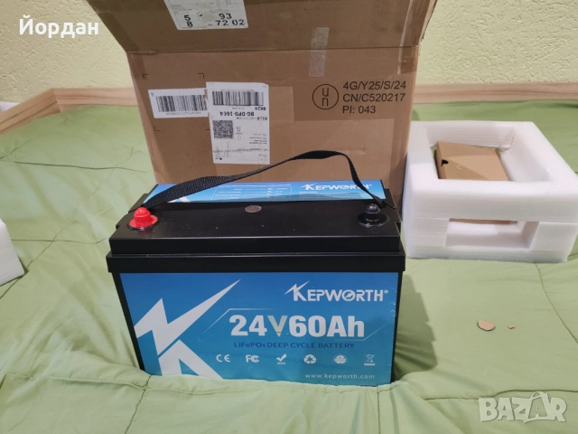 Акумулатор Батерия LiFePO4 , 24V 60Ah