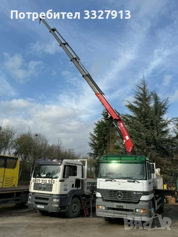 ТРАНСПОРТНИ УСЛУГИ С КРАН 25м КАМИОН С КРАН , снимка 6 - Транспортни услуги - 52673895