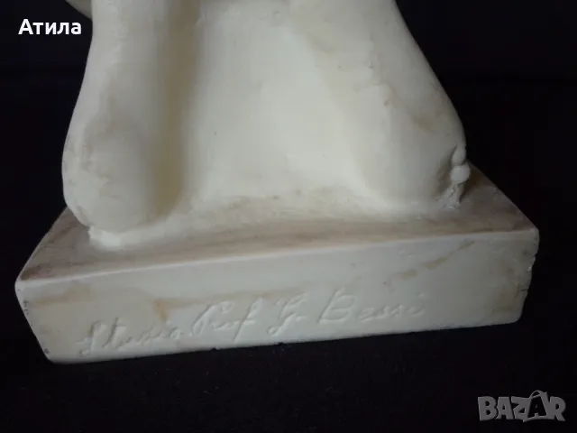 скулптура 23/11 см Италия, снимка 9 - Декорация за дома - 50283553