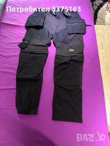 Snickers Черни работни панталони