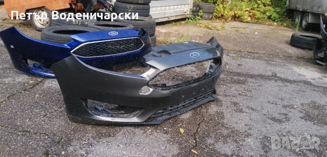 Предна броня Форд Фокус Ford Focus. Оригинална с номер F1EB-17757-AJ14, снимка 4 - Части - 41964818