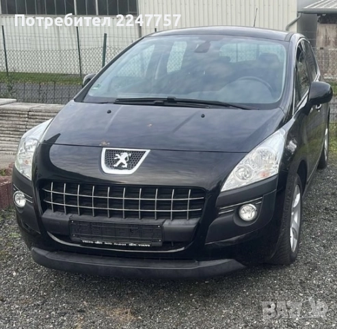 Peugeot Пежо 3008 на части черен цвят, снимка 4 - Части - 52489284