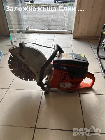 Бензинов фугорез Husqvarna  K 770 , снимка 7 - Циркуляри - 56068815