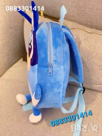Плюшена раница Блуи и Бинго Раница за ясла и детска градина Bluey Bingo , снимка 6 - Раници - 41482015