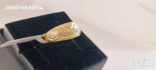 Нов-Златен пръстен -1,56гр/14кр, снимка 3 - Пръстени - 53255831