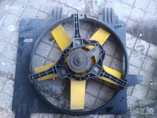 вентилатор за радиатор Фиеста , снимка 2 - Части - 53105746