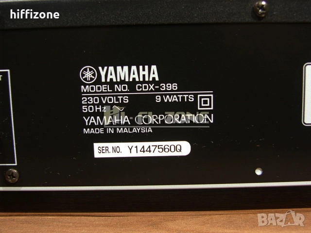 CD плеър   Yamaha cdx-396 , снимка 9 - Ресийвъри, усилватели, смесителни пултове - 52944192