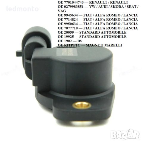 TPS сензор за автомобили Сензор TPS Dacia за дроселовата клапа Алфа 145 / 146, снимка 6 - Части - 40714279