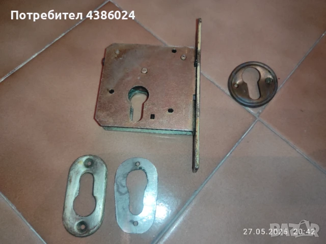 АНТИКВАРНА БРАВА МЕСИНГОВА, снимка 6 - Антикварни и старинни предмети - 50449985