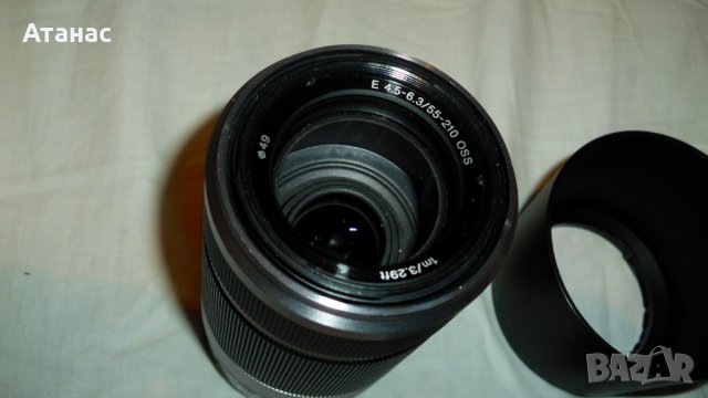 Обективи Sony E-Mount 55-210 mm  f/4.5-6.3  OSS, снимка 3 - Обективи и филтри - 42362189