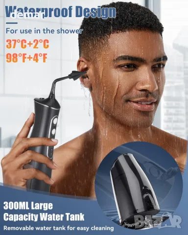 Комплект за премахване на ушна кал, безопасно електрическо промиване на уши, снимка 5 - Други - 47400414