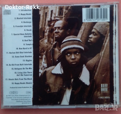 Fugees (Tranzlator Crew) – Blunted On Reality (1994, CD), снимка 2 - CD дискове - 44683624
