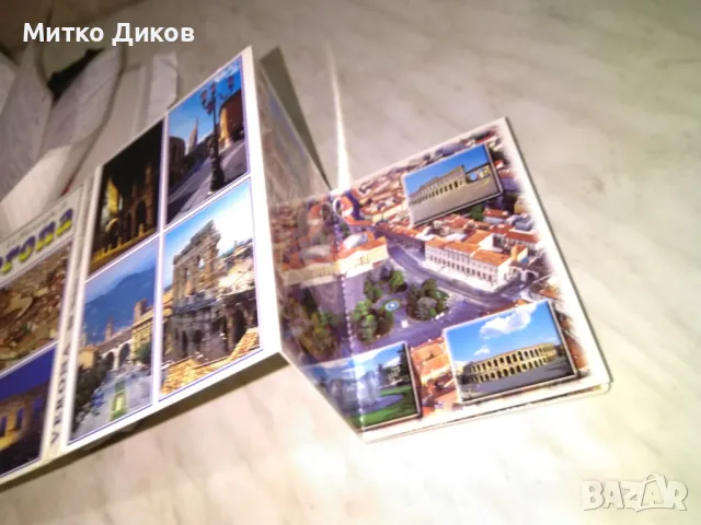 Верона пътеводител и 18 картички в албум 15х10см отлични, снимка 5 - Колекции - 49910974