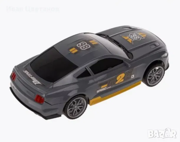 Състезателна кола със светлина и звук, снимка 3 - Коли, камиони, мотори, писти - 48790192