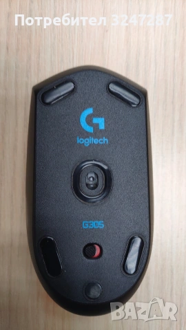 Геймърска мишка Logitech G305 Lightspeed, снимка 5 - Клавиатури и мишки - 53161879