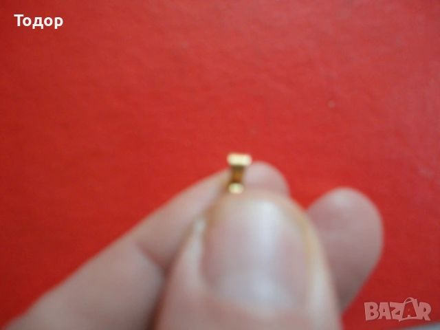 Позлатен медальон колие с аметист Amerik K@L, снимка 6 - Колиета, медальони, синджири - 53050935