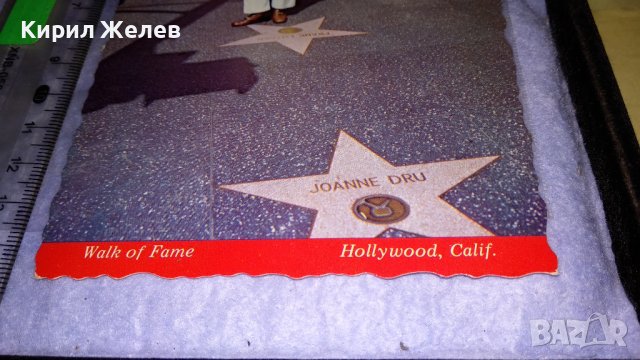 АЛЕЯ на СЛАВАТА ХОЛИВУД КАЛИФОРНИЯ - АМЕРИКАНСКА КОЛЕКЦИОНЕРСКА ПОЩЕНСКА КАРТИЧКА САЩ 18029, снимка 2 - Филателия - 38684618