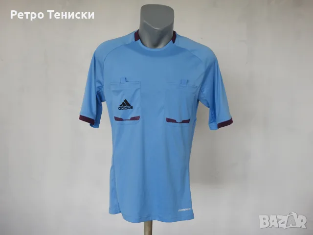 Тениска adidas — Мъже размер M Синьо (сезон 2012)