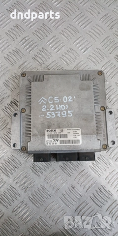 Компютър Citroen C5 2.2HDI 2002г. 0281010885 9645534880	
