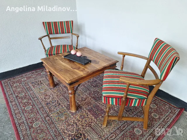 Скандинавски кресла к - т 2 броя, снимка 2 - Дивани и мека мебел - 56299668
