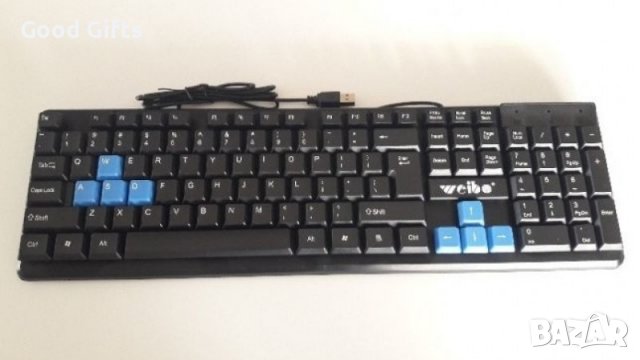 Геймърска клавиатура Weibo WB-711, снимка 2 - Клавиатури и мишки - 39301172