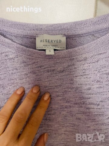 Нова блуза размер С , снимка 4 - Блузи с дълъг ръкав и пуловери - 25694550