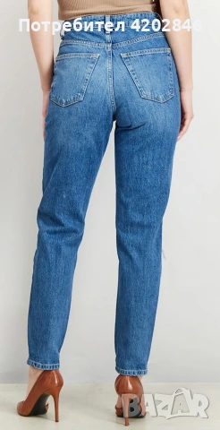 💎 Topshop Mom Jeans 💎 , снимка 2 - Дънки - 53212130
