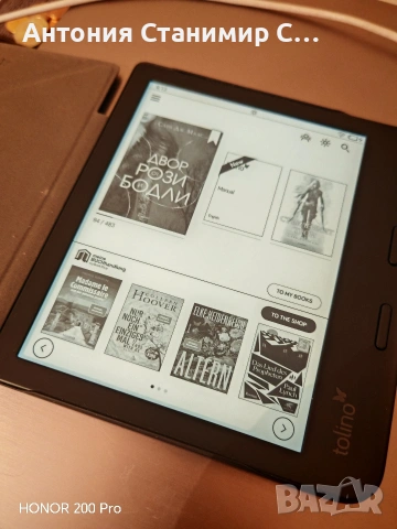 Tolino vision 6 , снимка 3 - Електронни четци - 53193454