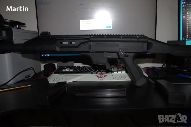 Airsoft Еърсофт принадлежности и пушка scorpion, снимка 3 - Въздушно оръжие - 48059739