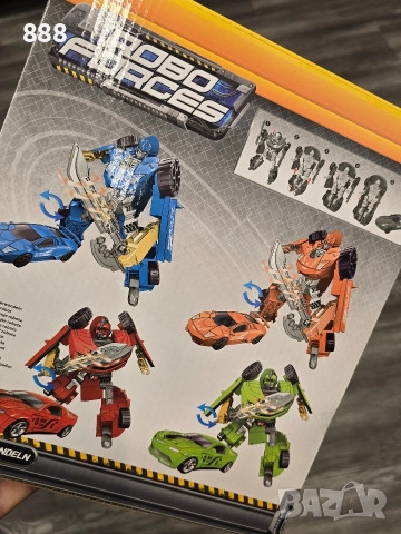 играчка трансформиращ се робот кола, снимка 3 - Коли, камиони, мотори, писти - 52923146