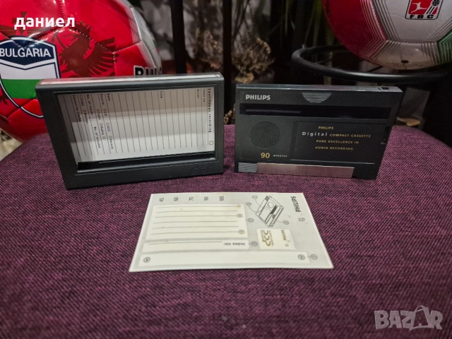 Цифрови DCC касети PHILIPS 90 минути, снимка 5 - Аудио касети - 53541269