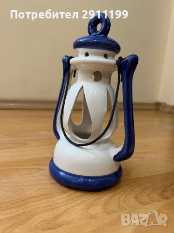 Декоративен керамичен фенер, снимка 7 - Декорация за дома - 53837313