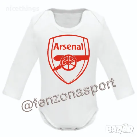 Боди на Арсенал Arsenal, снимка 4 - Бодита за бебе - 50335853