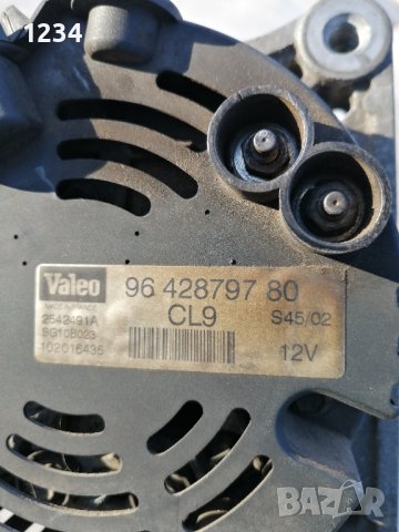 Алтернатор Valeo за Пежо 307 1.6 бензин , снимка 4 - Части - 44269439
