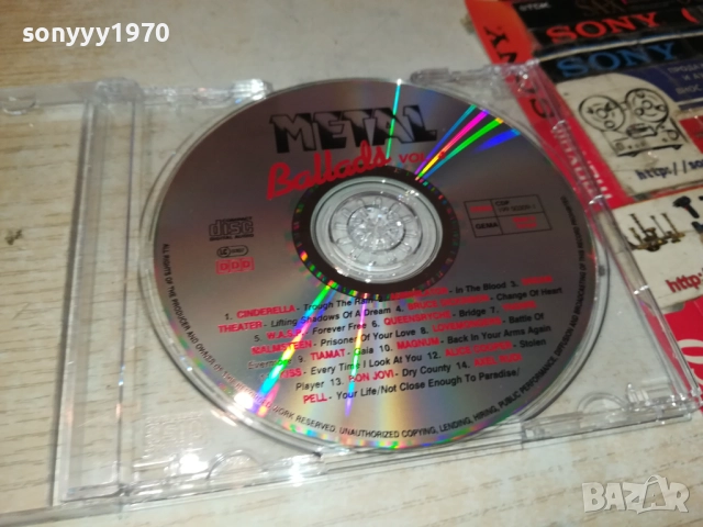 METAL BALLADS CD 2509251528, снимка 7 - CD дискове - 51835796