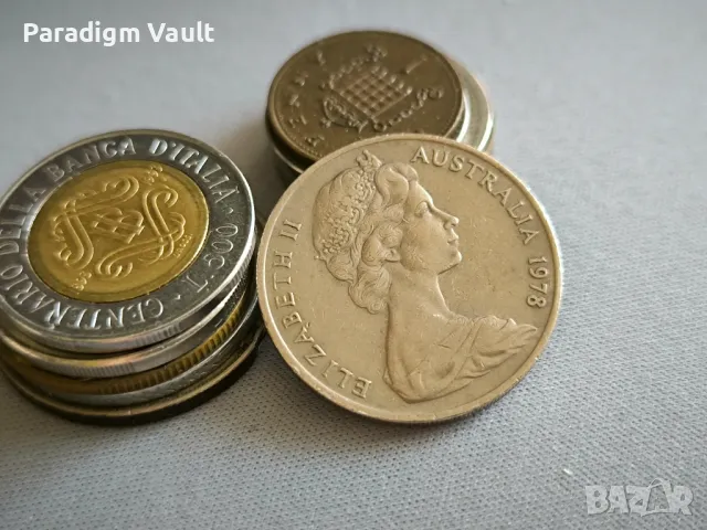 Монета - Австралия - 20 цента | 1978г., снимка 2 - Нумизматика и бонистика - 48045065