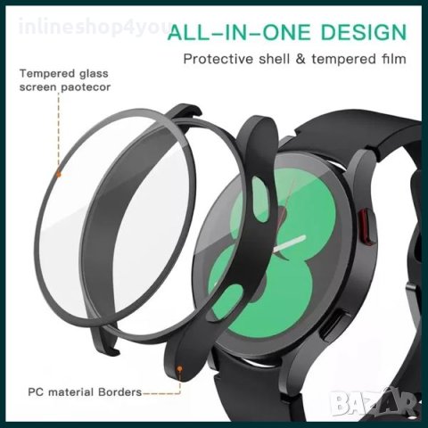 Кейс за Samsung Galaxy Watch5 / Watch4 - 40 44mm, снимка 4 - Смарт гривни - 42016571