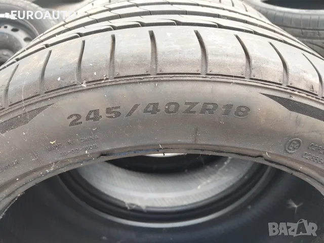 2бр летни гуми 245/40/18, снимка 4 - Гуми и джанти - 56195485
