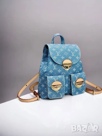 раница 💫LOUIS VUITTON 25 x 23 cm , снимка 9 - Раници - 51274191