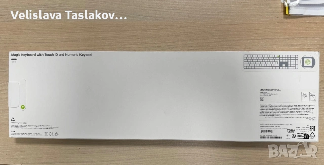 Apple Magic Keyboard (2024) w Touch ID and Numeric Keypad - International English, снимка 2 - Клавиатури и мишки - 53434811
