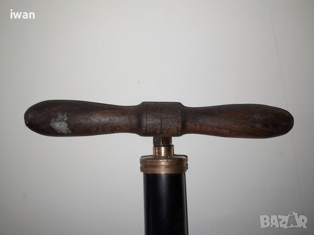 Ретро помпа за гуми, снимка 3 - Аксесоари за велосипеди - 41737589