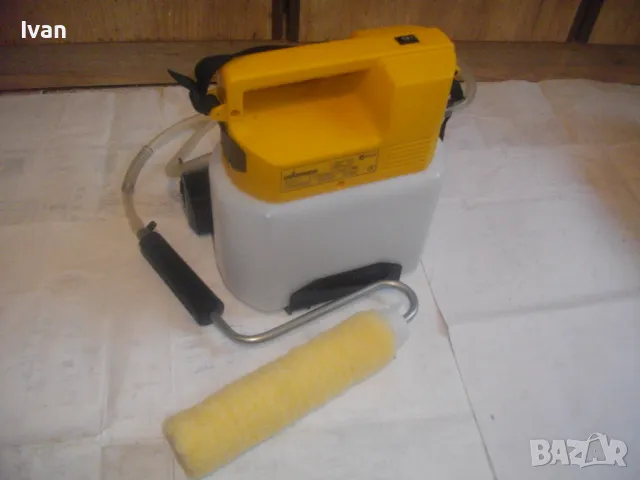 WAGNER НОВ НЕМСКИ ОРИГИНАЛЕН АКУМУЛАТОРЕН ВАЛЯК ЗА БОЯДИСВАНЕ Система за боядисване 4 литра 6 волта, снимка 14 - Други инструменти - 47977480