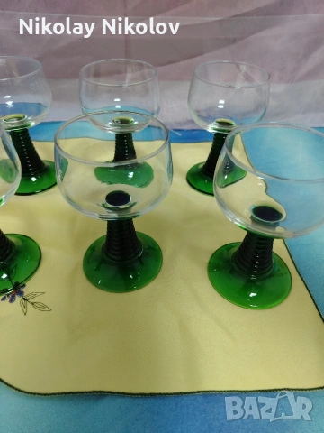 6 бр. Roemer Schott Zwiesel W.Германия 70'., снимка 3 - Сервизи - 53612244