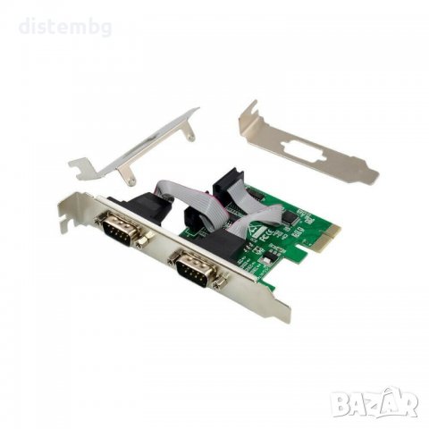 Карта PCI-E към 2x COM Port